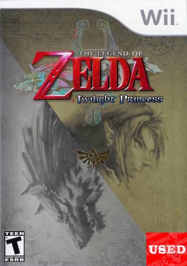 The Legend of Zelda: Twilight Princess Wii USED (NTSC)  (ΠΡΟΣΟΧΗ ΔΕΝ ΠΑΙΖΕΙ ΣΕ ΕΥΡΩΠΑΙΚΕΣ ΚΟΝΣΟΛΕΣ)