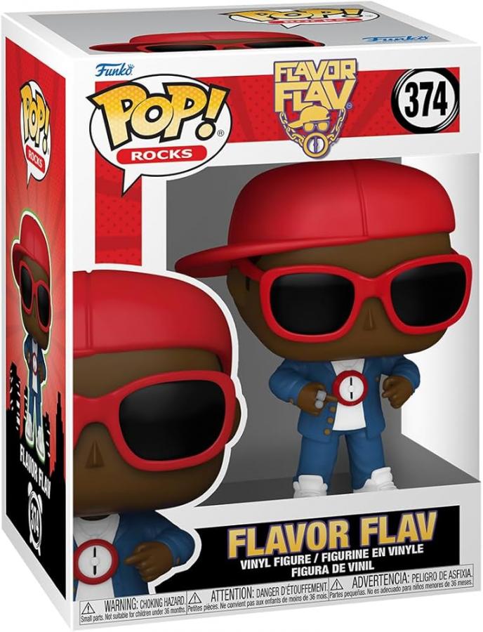 Funko Pop! Rocks: Flavor Flav - Flavor of Love #374 Vinyl Figure