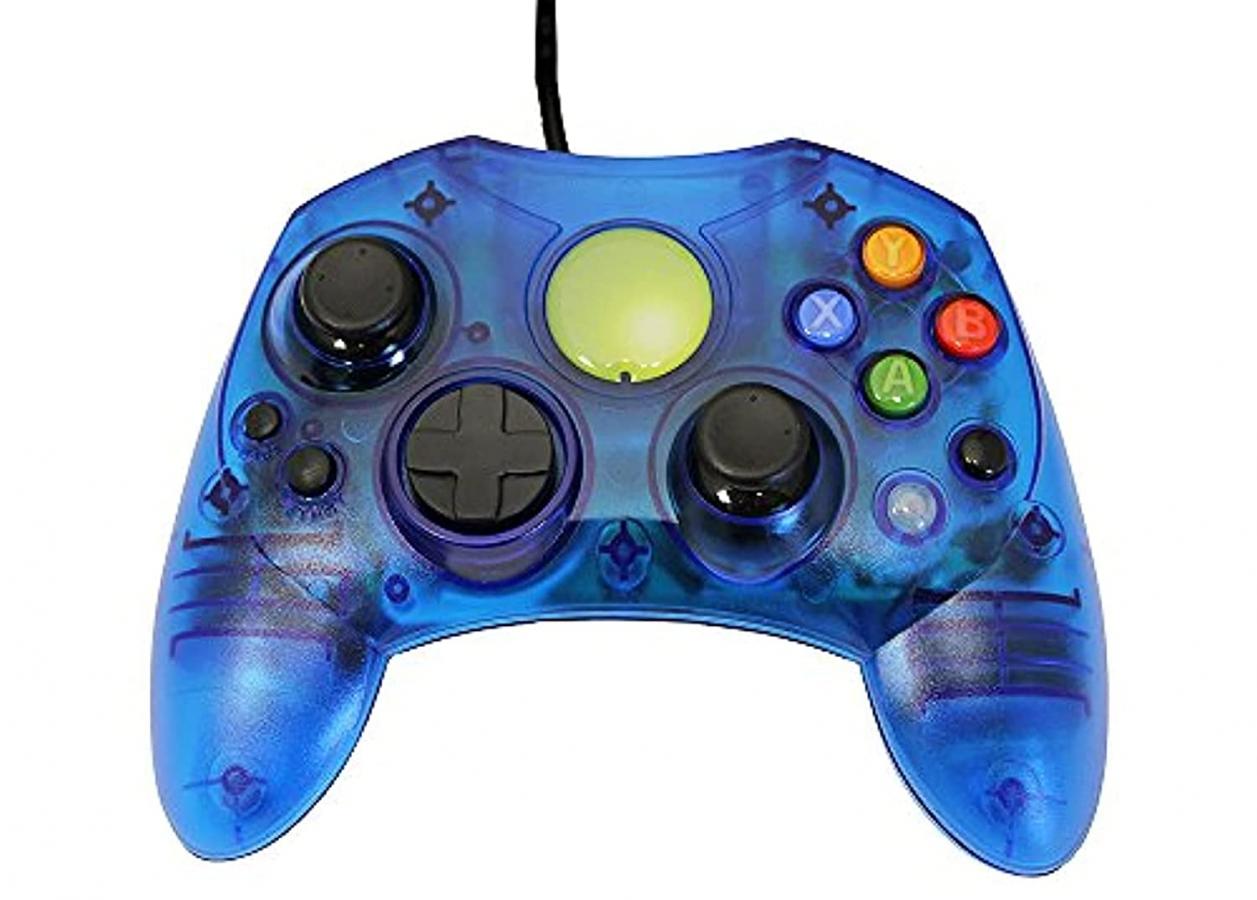 Official XBOX Original Controller Clear Blue NEW