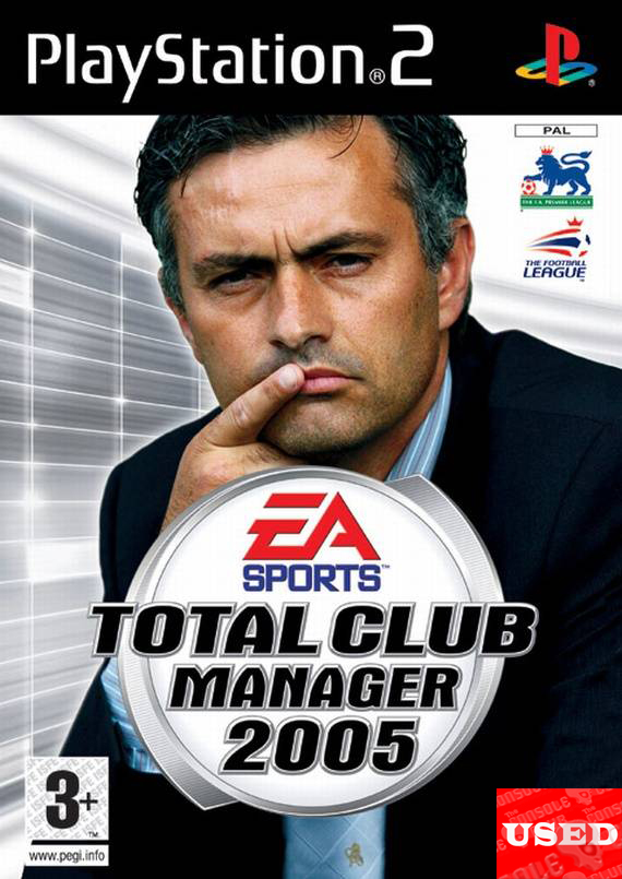 Total Club Manager 2005 + LFP Manager 2005 PS2 USED (Disc Only)