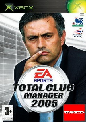 Total Club Manager 2005 XBOX USED (No Cover)