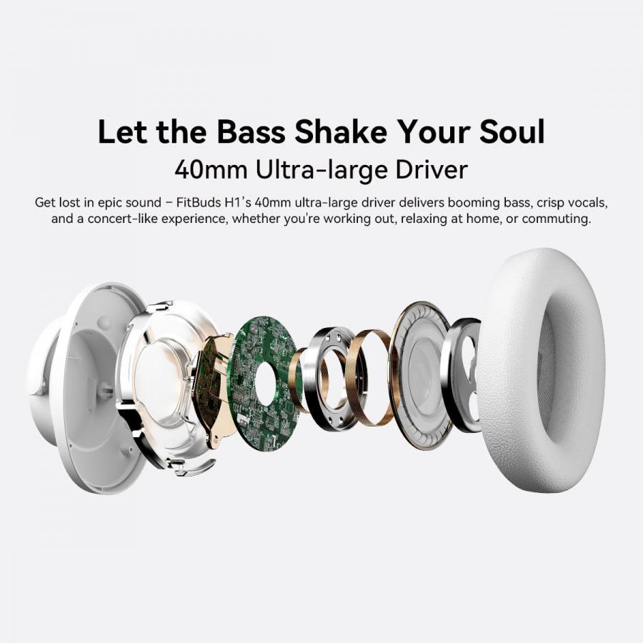 BLACKVIEW BT5.4 ENC HEADPHONES WHITE
