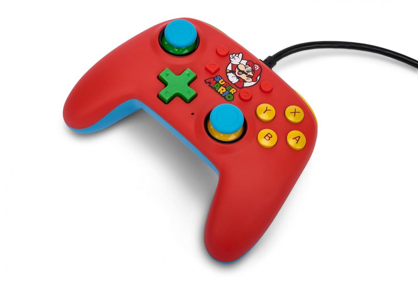 PowerA Nano Wired Controller Mario Medley Nintendo Switch NEW