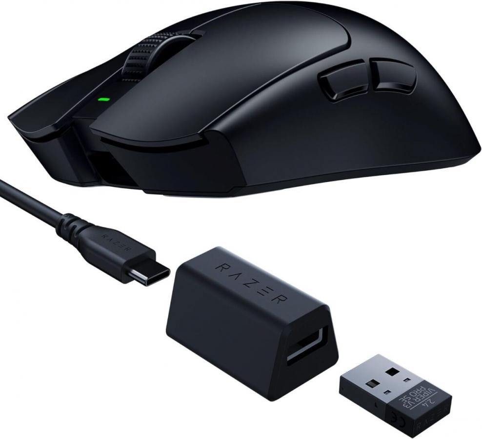 Razer VIPER V3 PRO SE Black - Wireless Gaming Mouse - 54g - 35K DPI - 95h Battery