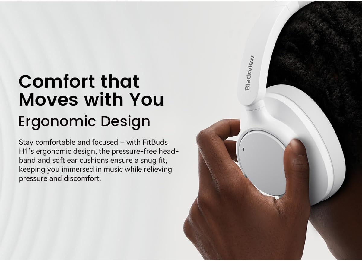BLACKVIEW BT5.4 ENC HEADPHONES WHITE