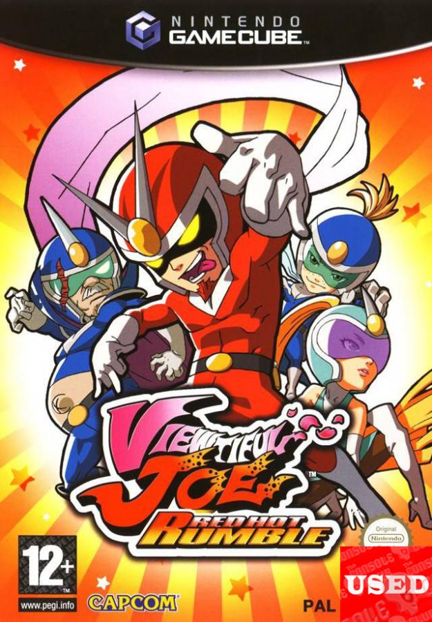 Viewtiful Joe Red Hot Rumble GC USED