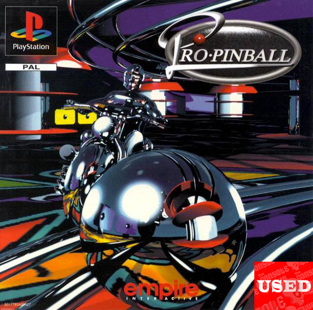 Pro-Pinball - The Web  PSX USED (English Game / Dutch Cover)