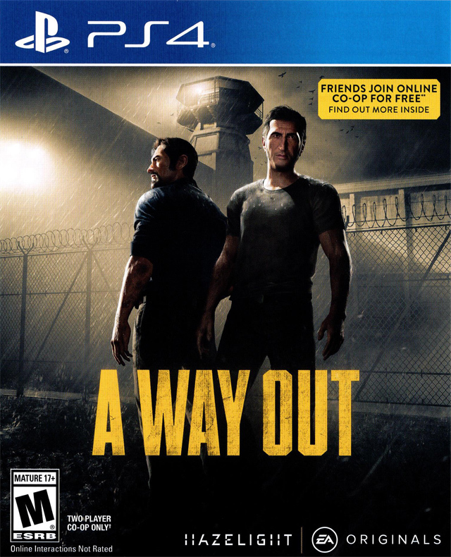 A Way Out PS4 NEW (NTSC)