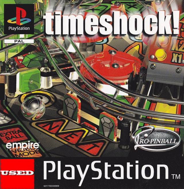 TimeShock! PSX USED (No Back Cover/No Manual/Damaged Case)