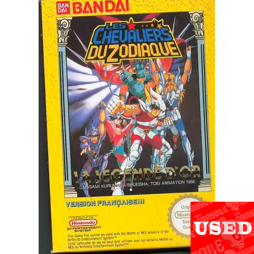 Les Chevaliers Du Zodiaque NES USED (Pal B)