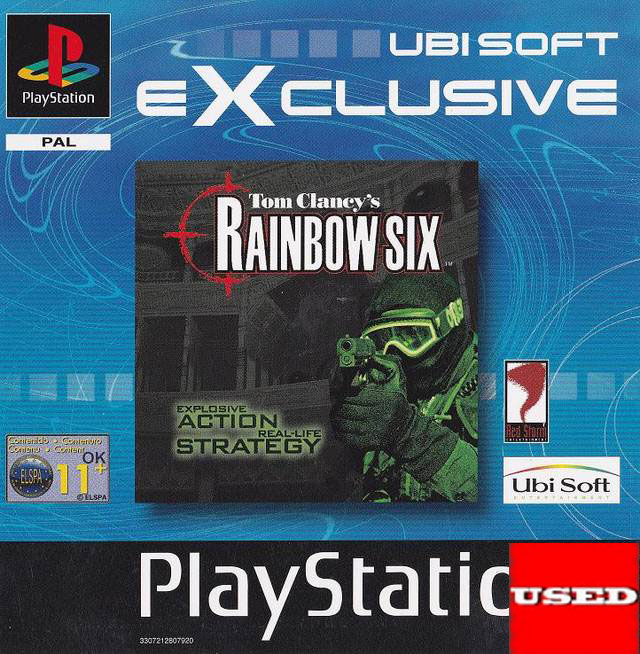 Tom Clancy's Rainbow Six (Ubisoft Exclusive) PSX USED (Damaged Case)