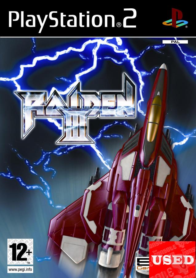 Raiden III PS2 USED (Disc Only)