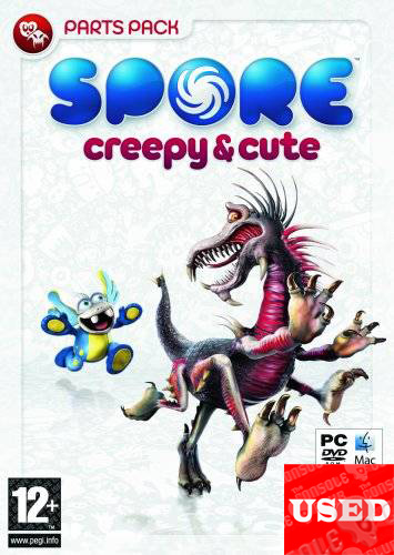 Spore Creepy & Cute PC  USED