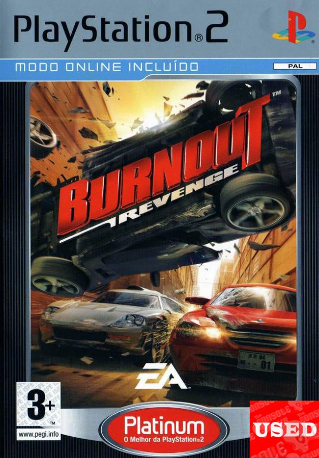Burnout Revenge (Platinum) PS2 USED (Only DUTCH)