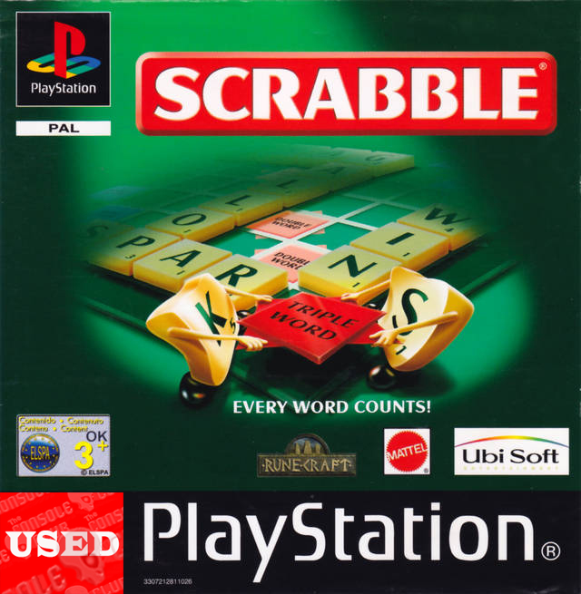 Scrabble  PSX USED (Unofficial Case/Disc Only)