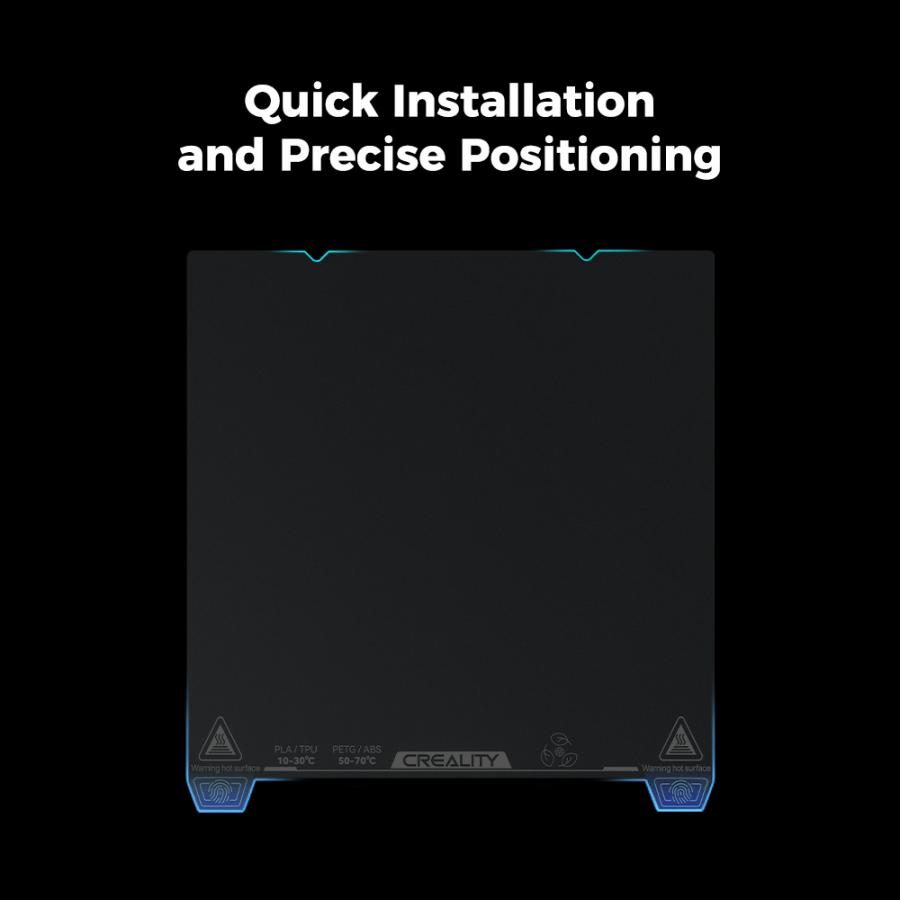 Creality Low Temperature Cold Printing Build-Plate - K2 Plus 370x370
