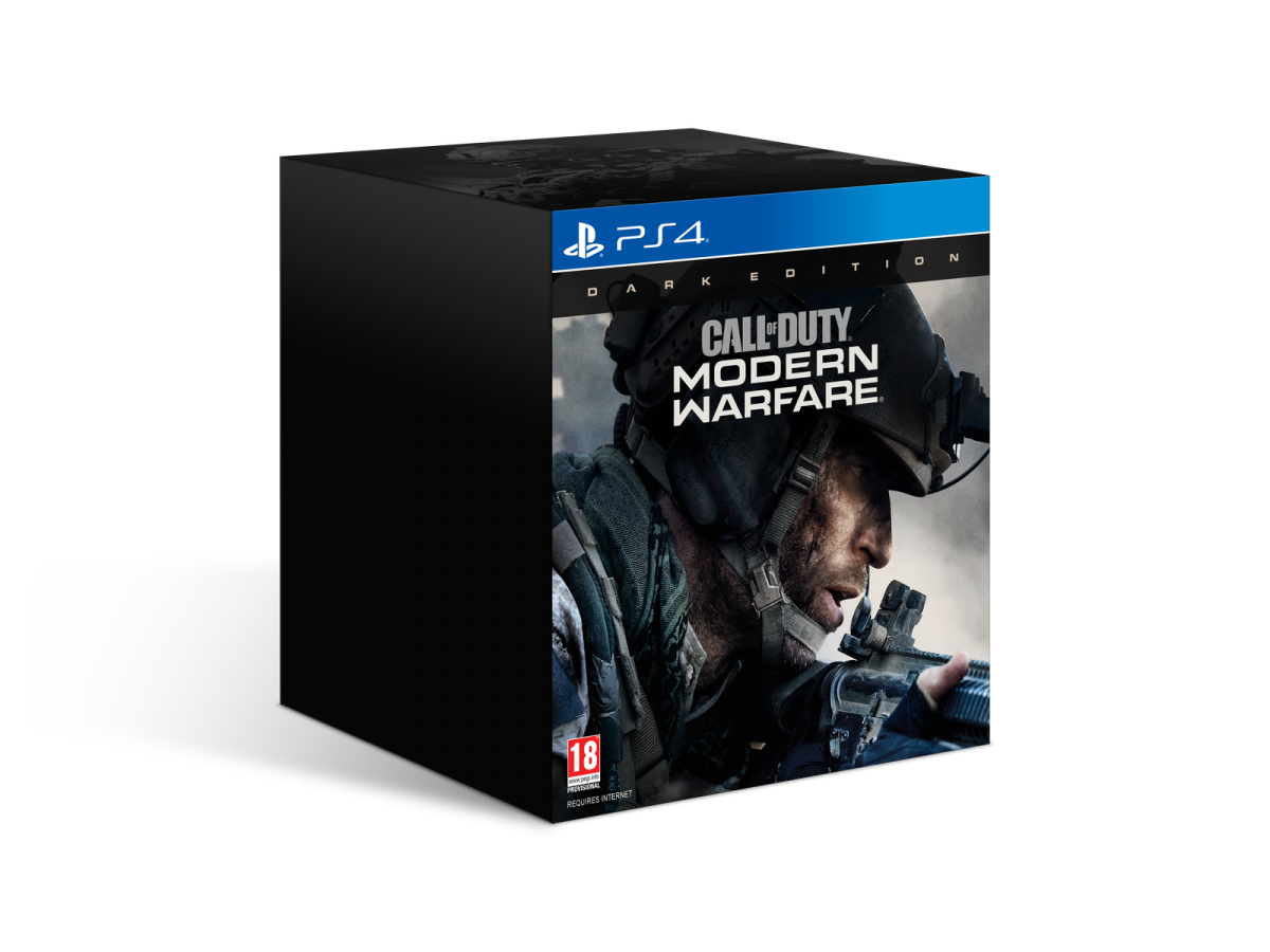Call of Duty Modern Warfare Collector's Dark Edition PS4 NEW
