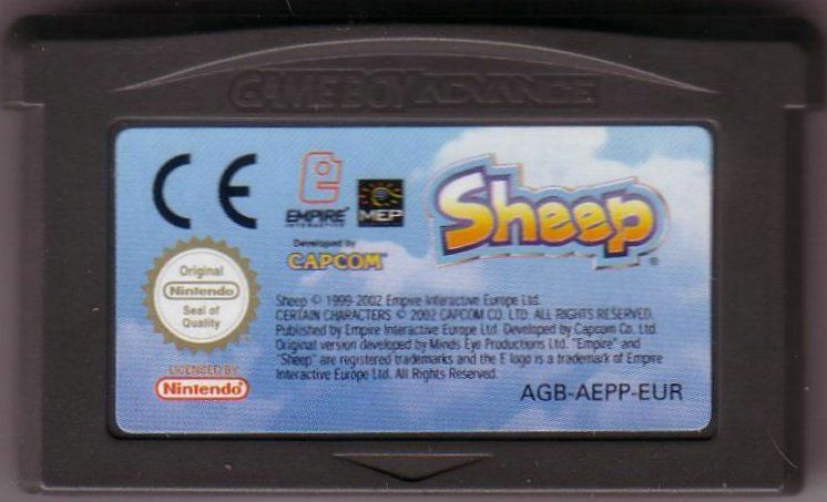 Sheep GameBoy Advance UNBOXED