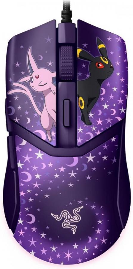 Razer COBRA - Pokemon Espeon/Umbreon Ed.- 58g Lightweight Gaming Mouse - RGB UNDERGLOW - 8500 DPI