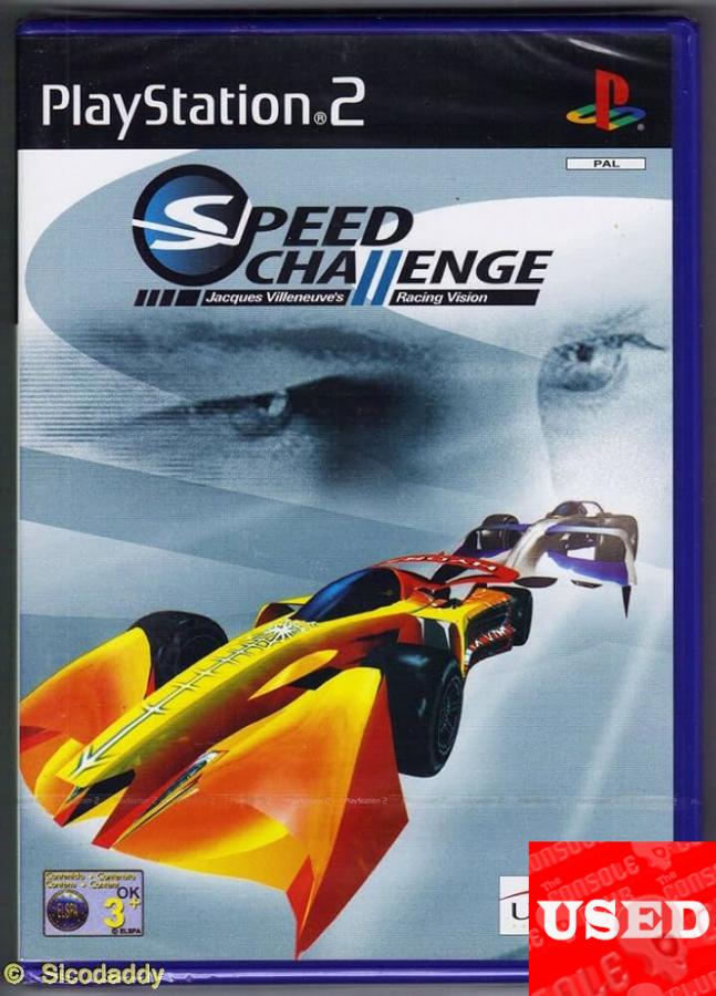 Speed Challenge Jacques Villeneuves Racing PS2 USED (English Game / Dutch Cover)