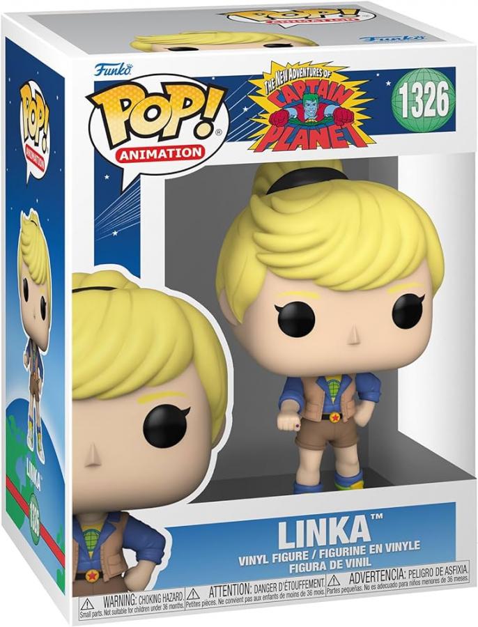 Funko Pop! Animation: Captain Planet - Linka #1326 Vinyl Figure