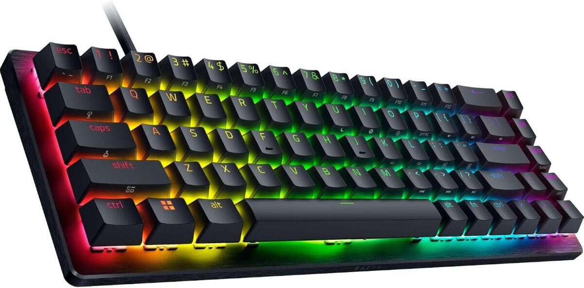 RAZER Huntsman V3 HE Magnetic Mini 65% 8KHz - Hall Effect Gaming Keyboard – Rapid Trigger – US