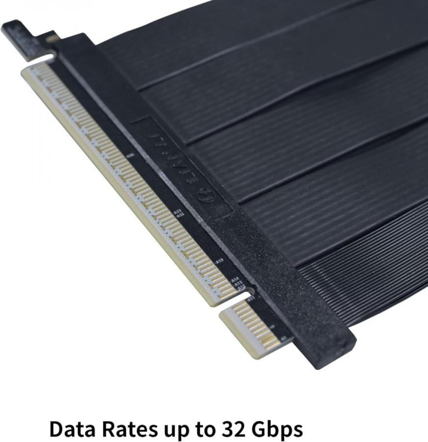 Lian Li PCIe 5.0 RISER CABLE 200mm - Black