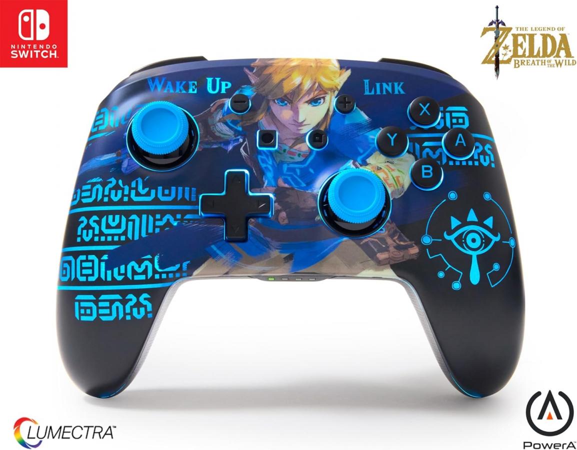 PowerA Enhanced Wireless Controller  ''Wake Up Link With Lumectra'' NSW