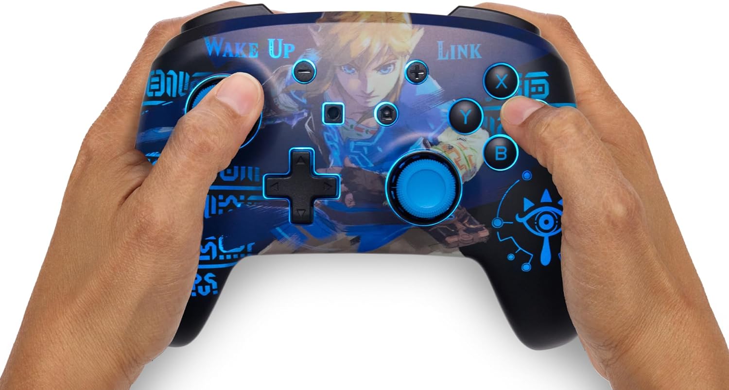 PowerA Enhanced Wireless Controller  ''Wake Up Link With Lumectra'' NSW