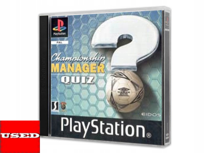 Championship Manager Quiz PSX USED