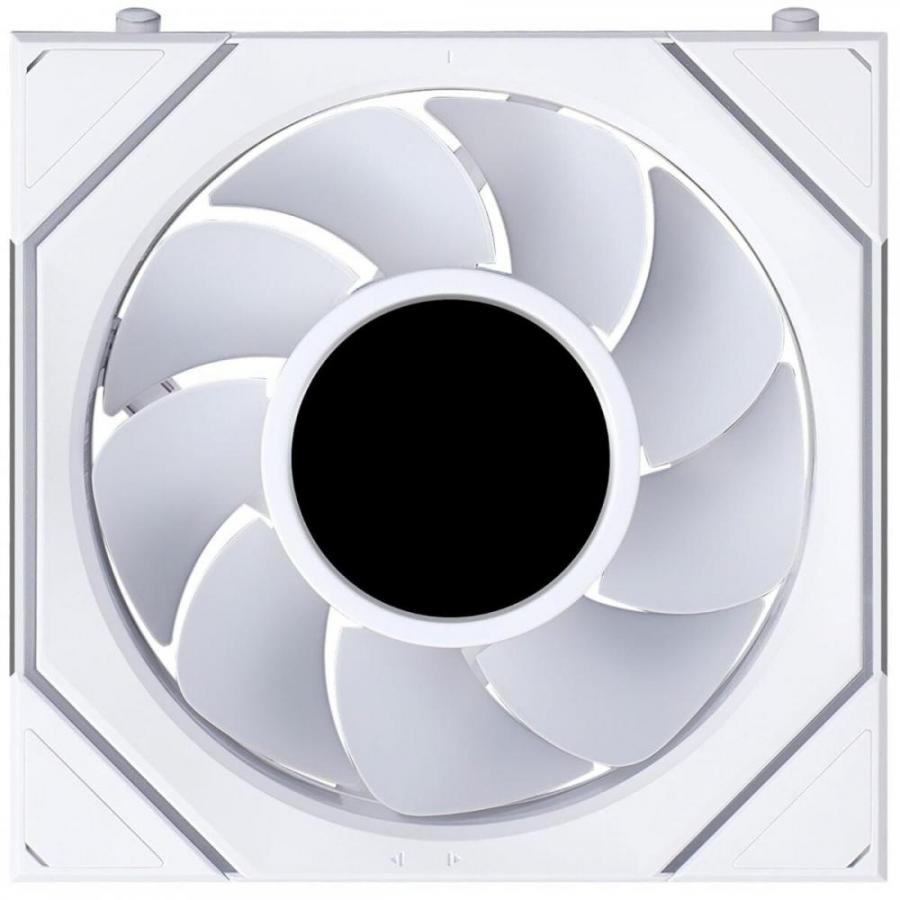 LIAN LI UNI FAN SL INF LCD FLEX - White - Wireless 120 (3pcs & controller) Case Fan