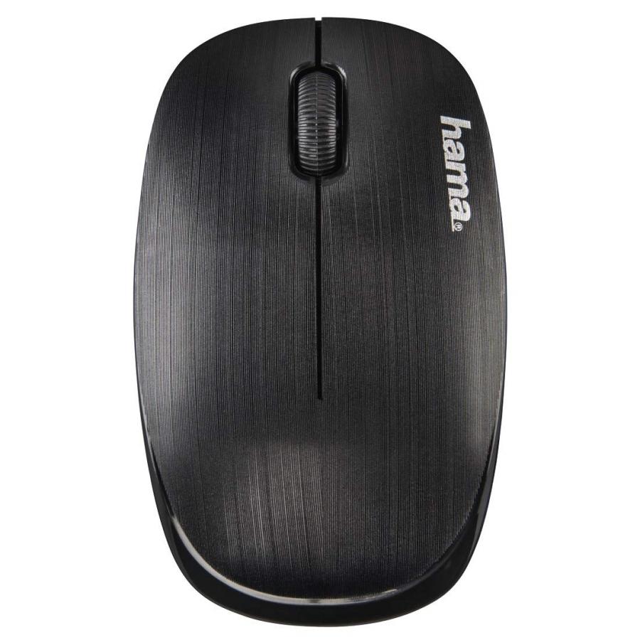 Hama 3-Button  Optical Wireless Mouse   MW-110, black 