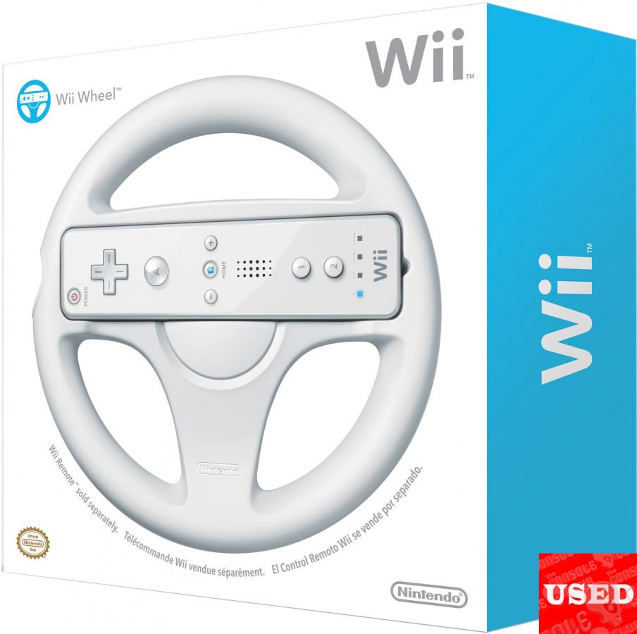 Nintendo Wii Wheel USED (BOXED)