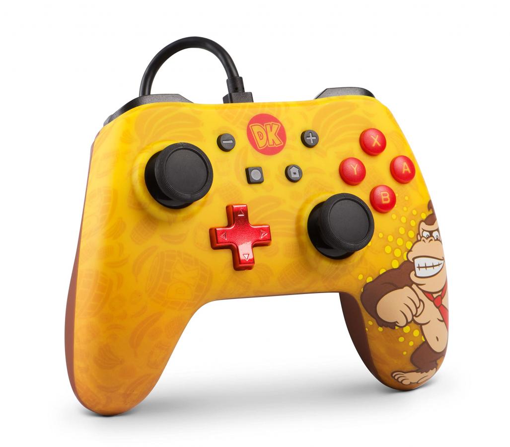 PowerA Wired Controller Donkey Kong Nintendo Switch NEW