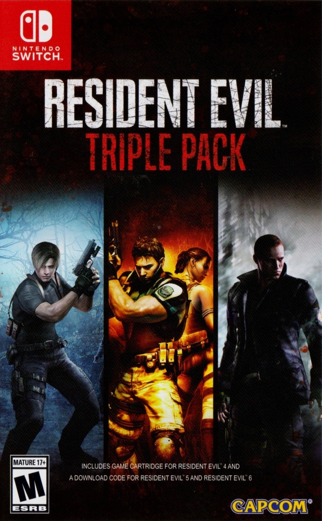 Resident Evil Triple Pack NSW NEW (NTSC)