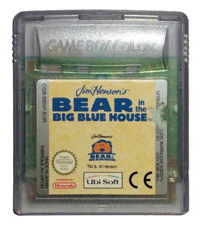 Jim Henson's Bear in the Big Blue House GameBoy Color UNBOXED