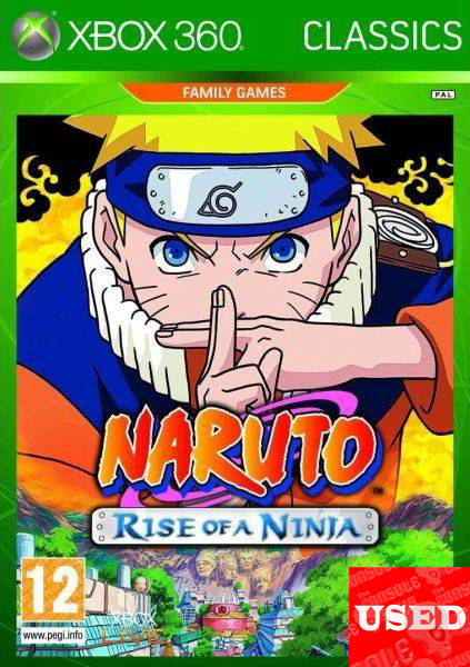 Naruto: Rise of a Ninja (Classics) X360 USED