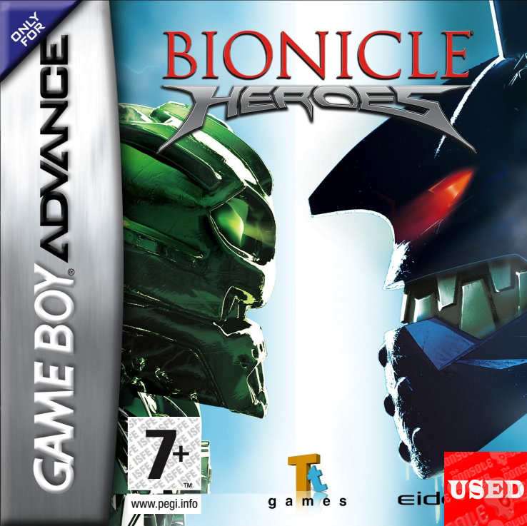 Bionicle Heroes GameBoy Advance USED