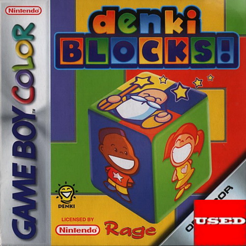 Denki Blocks ! GameBoy Color USED