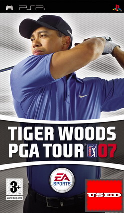 Tiger Woods PGA Tour 07 PSP USED (UMD Only)