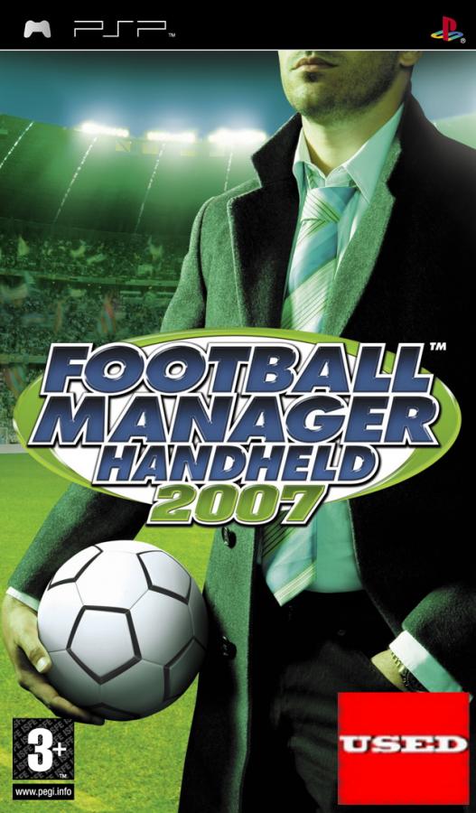 Football Manager Handheld 2007 PSP USED (No Manual)