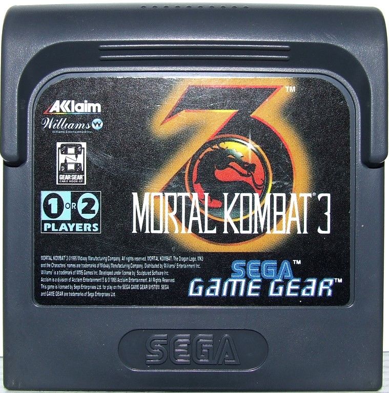 Mortal Kombat 3 GG UNBOXED
