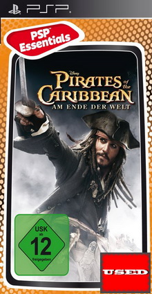 Pirates of the Caribbean: At Worlds End (Essentials) PSP USED (No Manual)