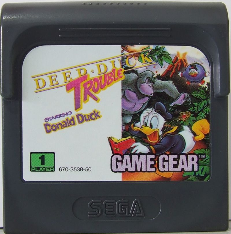 Deep Duck Trouble starring Donald Duck GG UNBOXED