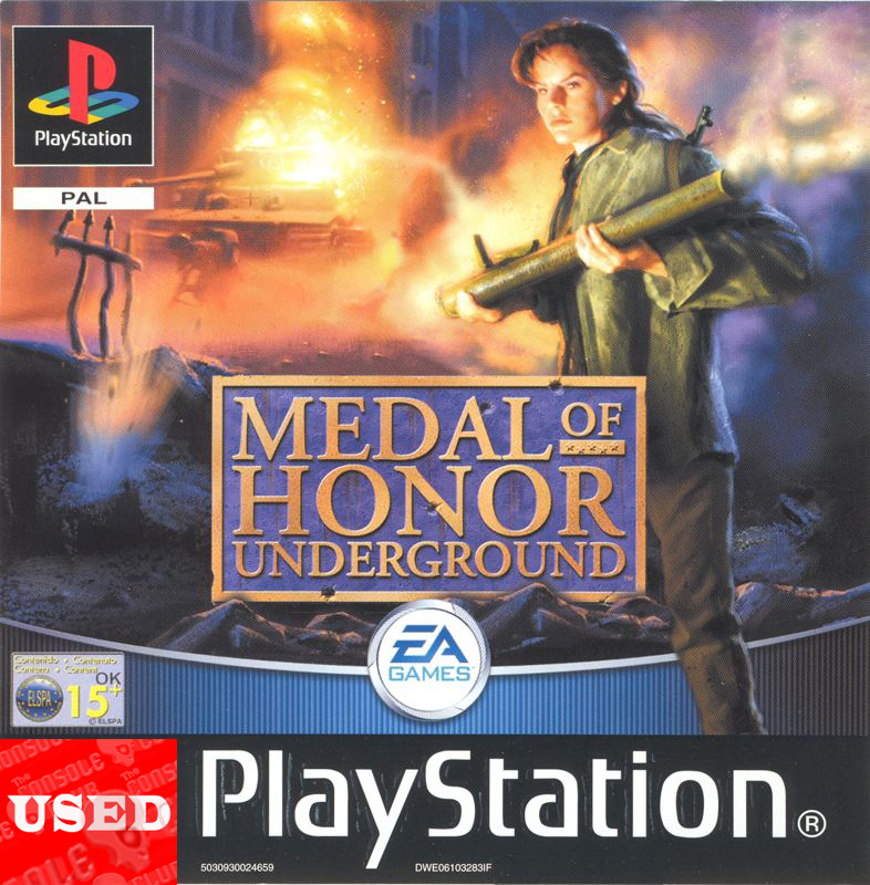 Medal of Honor Underground PSX USED (No Manual)