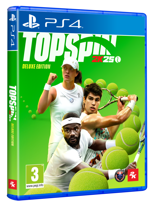 Top Spin Deluxe Edition 2K25 PS4 NEW