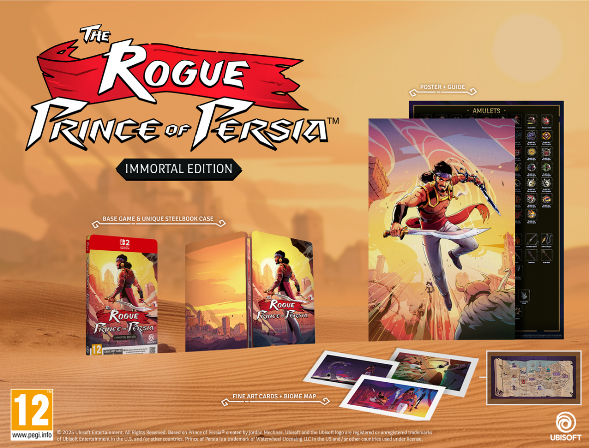 The Rogue Prince Of Persia Immortal Edition Nintendo Switch 2 NEW