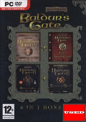 Baldur's Gate: 4 in 1 Boxset PC USED