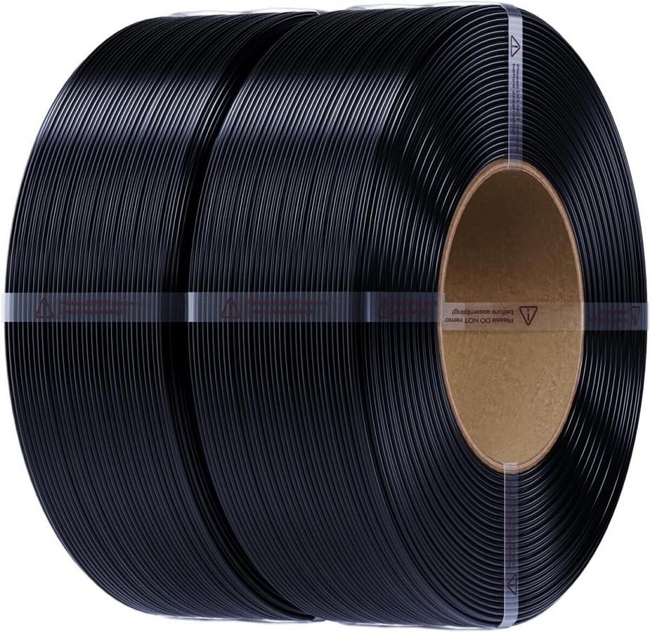 Creality CR-PETG Value Pack 2kg – No Reel – 2x Black 3D Printer Filament Refill