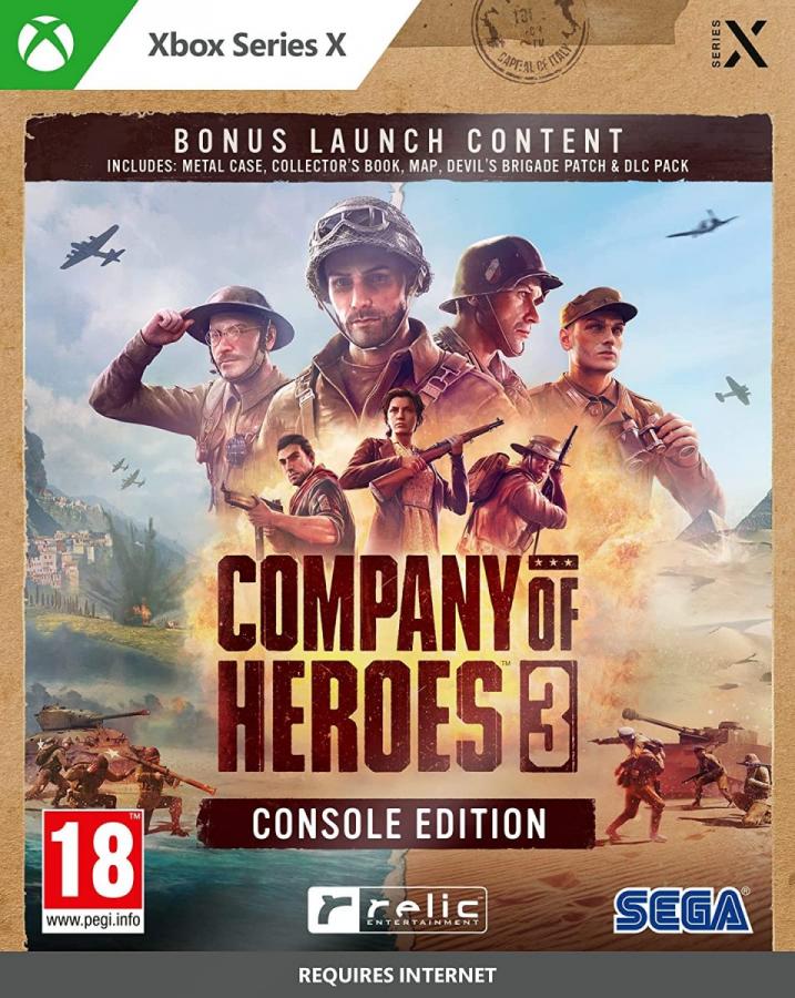 Company of Heroes 3 Limited Edition Metal XBOX SERIES X NEW